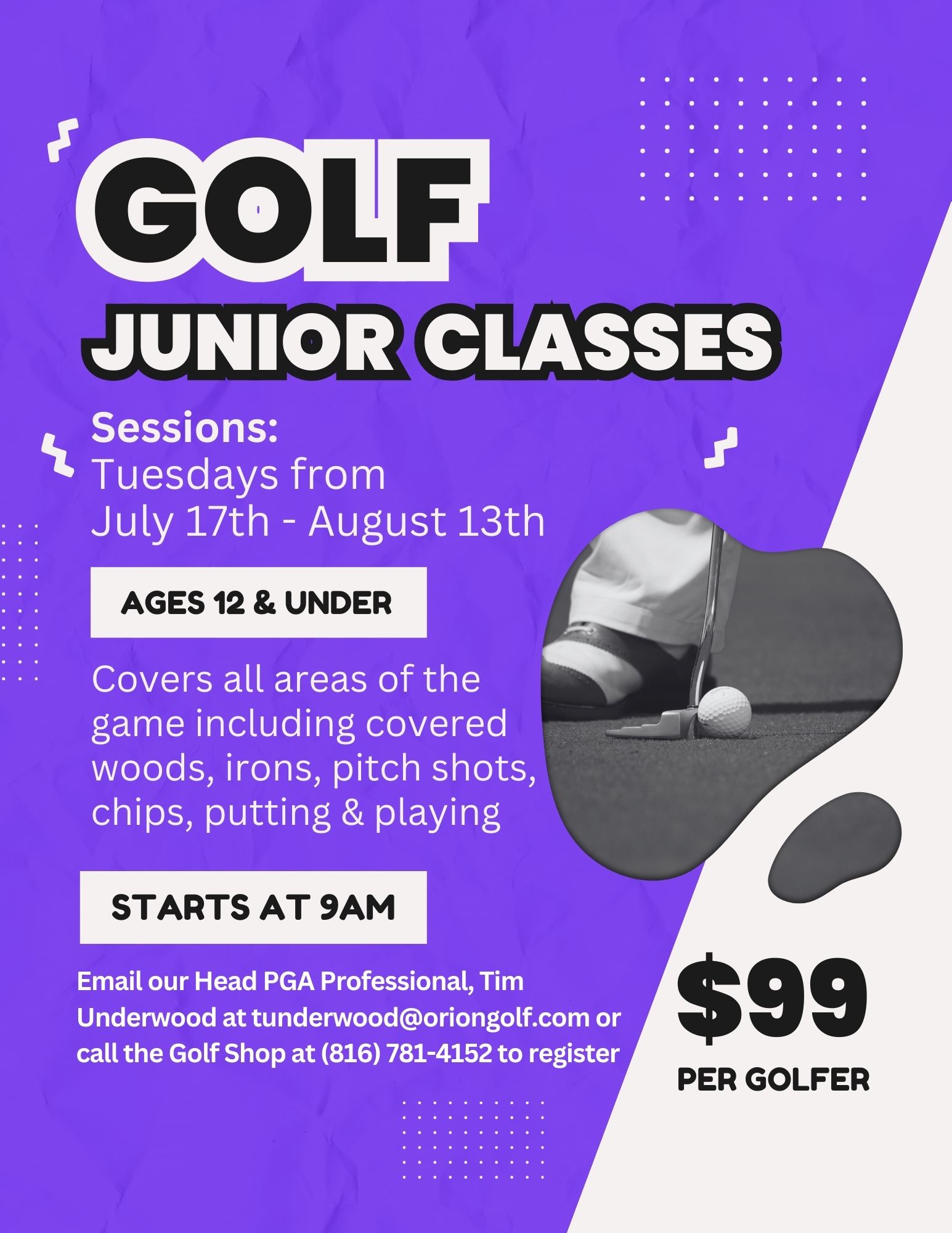 Hodge Park Golf Course Lessons Hodge Park Golf Course Lessons